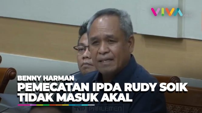 Rudy Soik Cium Tangan Benny K Harman, Ada Sosok Ini di Polda