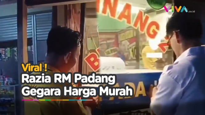 Rumah Makan Padang Dirazia Gegara Penjual Bukan Orang Minang