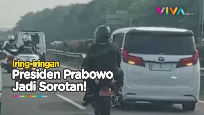 Iring-iringan Mobil Prabowo Viral, Nggak Gila Hak Istimewa