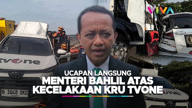 Bahlil Ucapkan Bela Sungkawa Tragedi Kecelakaan Kru Tvone