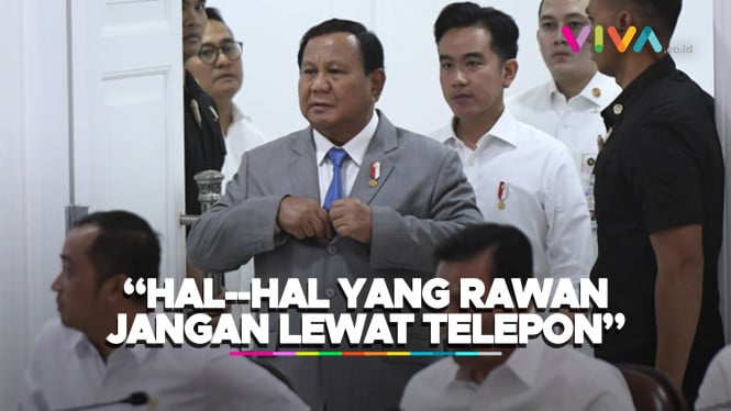 Tak Ingin Pembicaraan Penting Disadap, Prabowo Lakukan Ini..