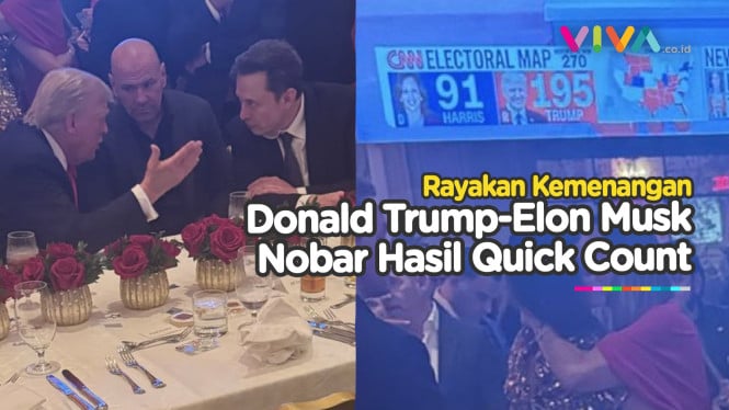 Elon Musk Sambut Kemenangan Trump Pakai Pujian Selangit