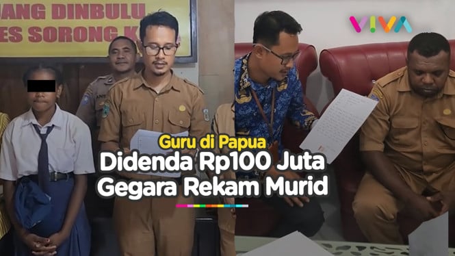 MALANG! Guru di Papua Didenda Rp100 Juta Gegara Rekam..