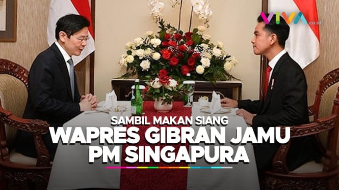 Makan Bareng PM Singapura, Gibran Pamer Perjalanan Karir