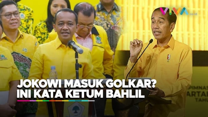 Bahlil Jawab Keterlibatan Jokowi di Struktur Partai Golkar