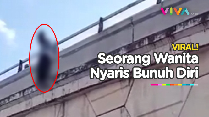 Aksi Heroik Warga Evakuasi Wanita yang Coba Lompat Jembatan