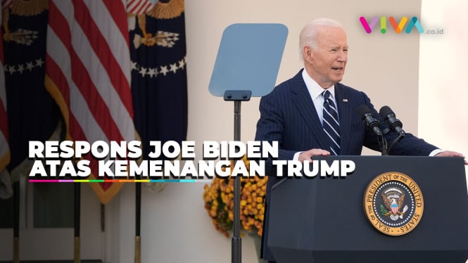 Kemunculan Perdana Biden Usai Kemenangan Trump, Janjikan Ini