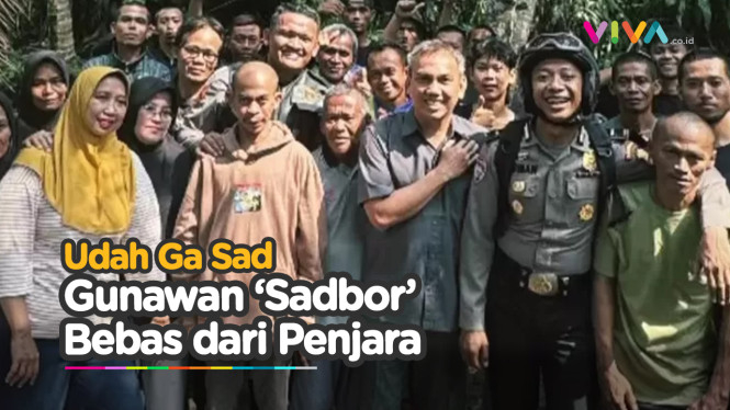 Bebas dari Penjara, Gunawan Sadbor Kini Menjadi "Happybor"