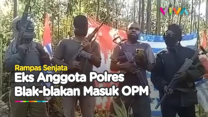 Pamer Rampas Senjata, Mantan anggota Polres Yalimo Membelot