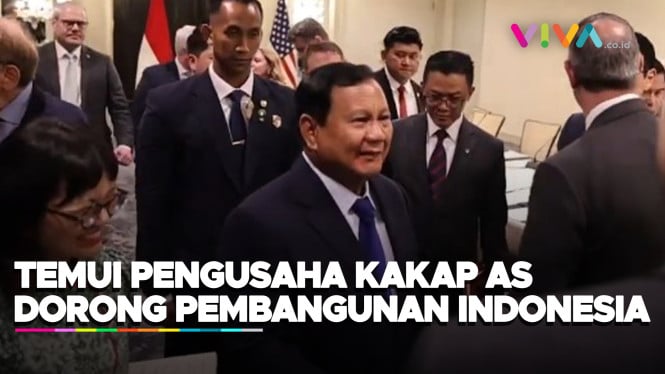 Gaya Prabowo di Hadapan Pemimpin Perusahaan Kakap