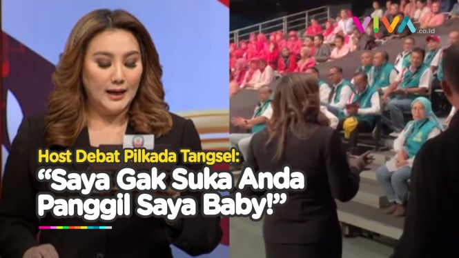 MEMALUKAN! Debat Pilkada Tangsel Diwarnai Catcalling