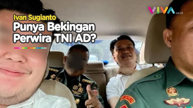 Foto 2 Petinggi TNI AD Bersama Ivan Sugianto, Bekingan?