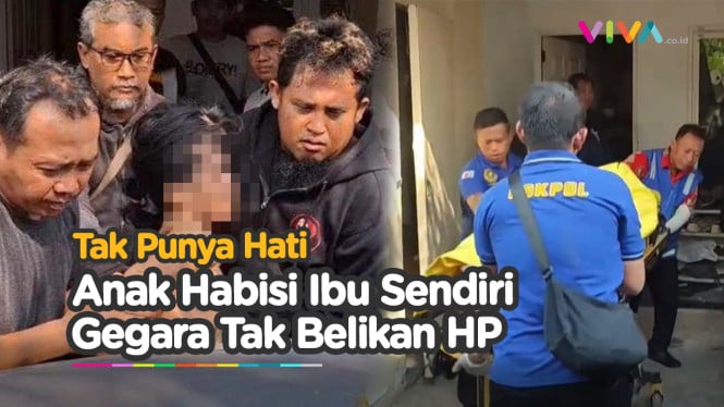 Tak Dibelikan HP, Anak Tega Habisi Nyawa Ibunya