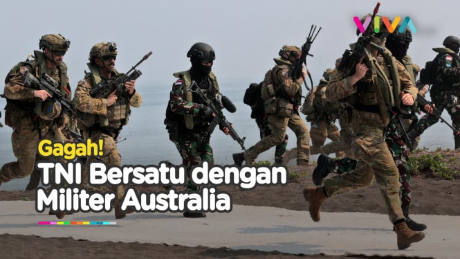 TNI dan Militer Australia Adu Mekanik di Situbondo