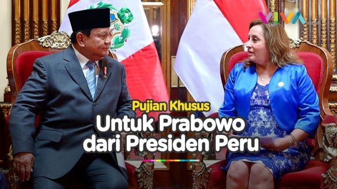 Prabowo Dipuji Sampai Penghargaan Dari Presiden Peru