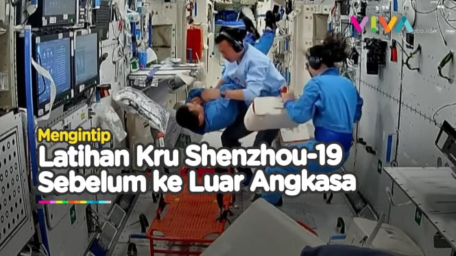 Astronot Shenzhou-19 China, Hidup Teratur di Luar Angkasa