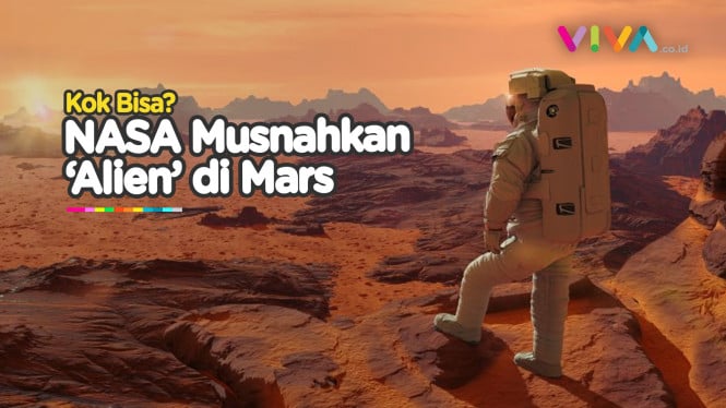 Gegara 2 Pesawat, NASA Musnahkan Kehidupan Planet Mars