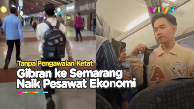 Wapres Naik Pesawat ke Semarang, Kok Malah Heboh?