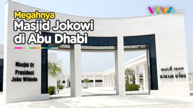 Melihat Masjid Presiden Joko Widodo Lebih Dekat