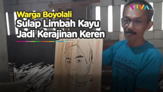 Keren! Dari Limbah Bisa Jadi Kerajinan Siluet.