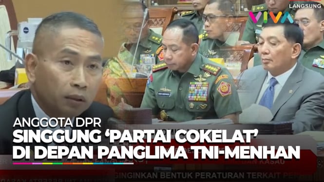 Nada Tinggi Anggota DPR Senggol 'Partai Cokelat' saat Rapat