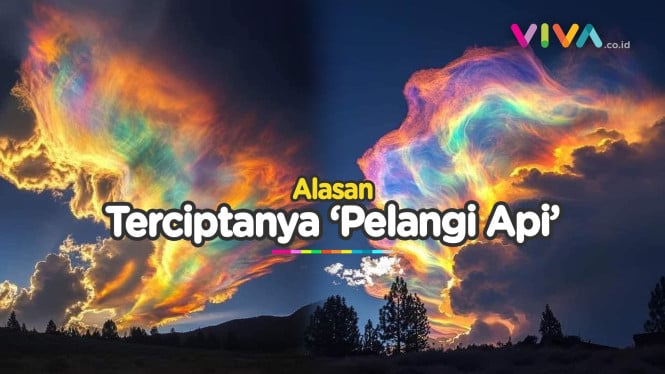 Mengenal Fire Rainbow, Fenomena Langka Langit Warna-warni