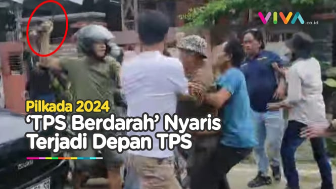 Tembakan Peluru ke Udara, Tragedi Berdarah Nyaris di TPS