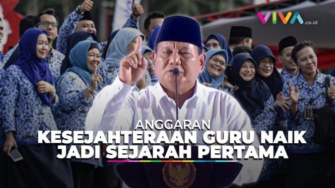 Prabowo Resmi Umumkan Kenaikan Gaji Guru ASN dan Honorer