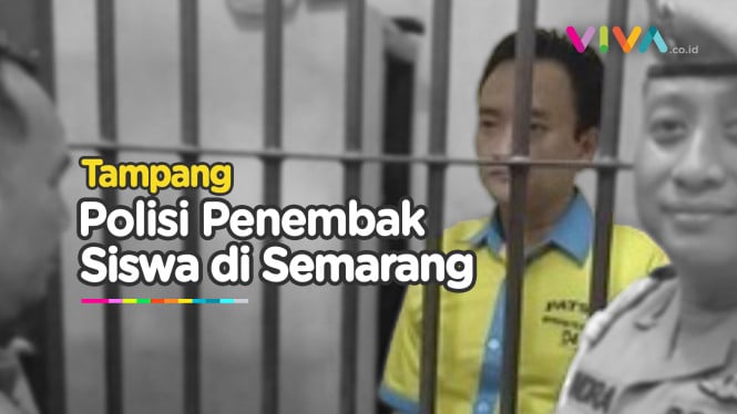 Muka Tengil Polisi Penembak Siswa SMKN 4 Semarang