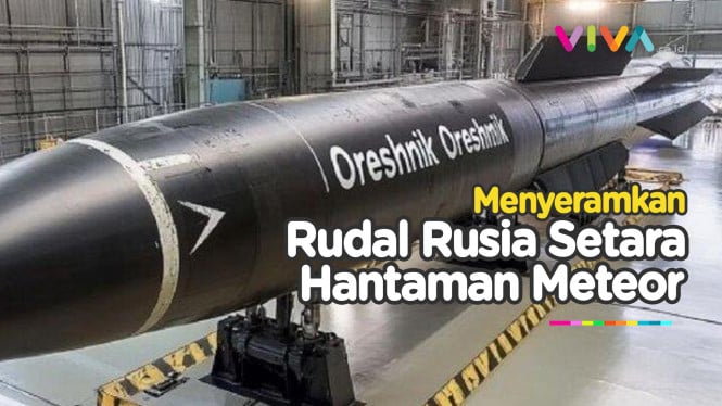 Spesifikasi Rudal Oreshnik Rusia, Setara Hantaman Meteor