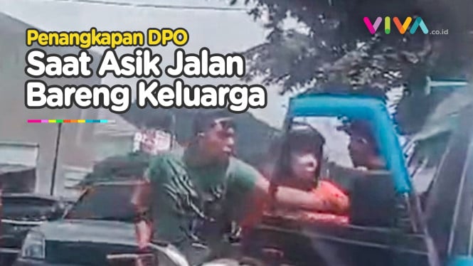 Polisi Tangkap DPO Kasus Pencurian Saat Bareng Keluarga