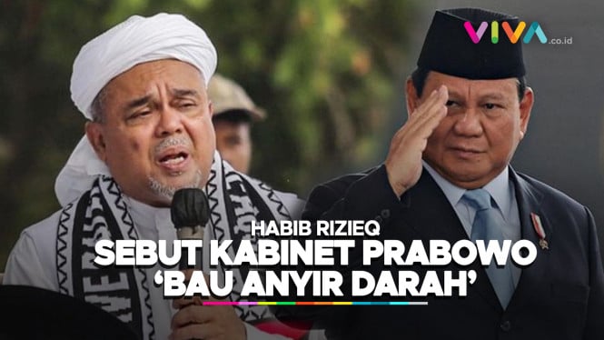 "Kabinet Bau" Habib Rizieq Pegangi Dada Minta Tolong Prabowo