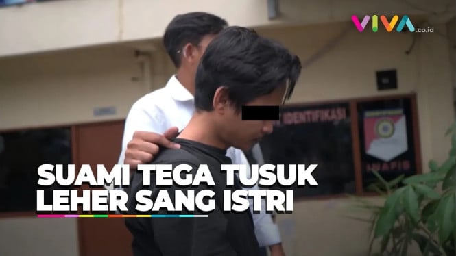 Baru Menikah, Suami Tega Tusuk Leher Istri