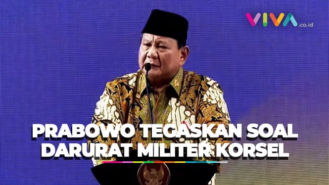 Prabowo Waspadai Konflik RI Buntut Darurat Militer Korsel