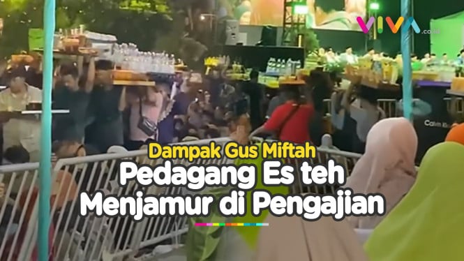 Fenomena Kang Es Teh Menjamur di Pengajian Gegara Gus Miftah