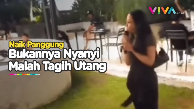 Wanita 'Telanjangi' Pengutang Ratusan Juta di Kafe