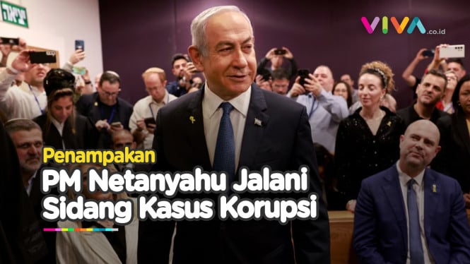 Perdana, Netanyahu Ikut Jalani Sidang Kasus Korupsi