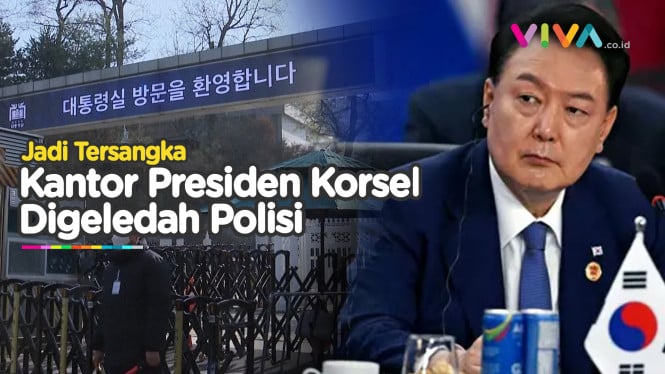 Kantor Presiden Korsel Digerebek Polisi