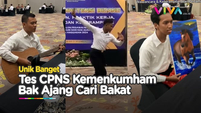 Uniknya Tes Bakat CPNS Kemenkumham