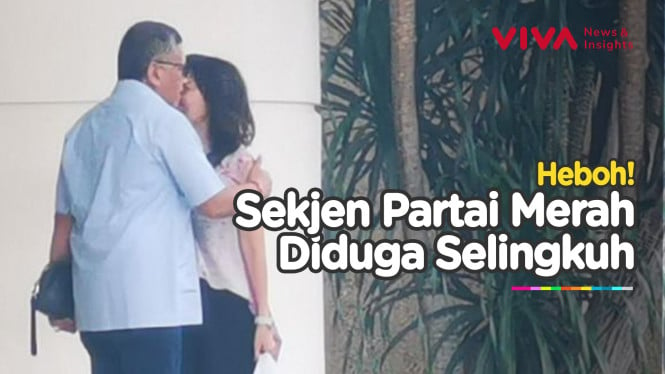 Video Diduga Sekjen Partai Merah Selingkuh