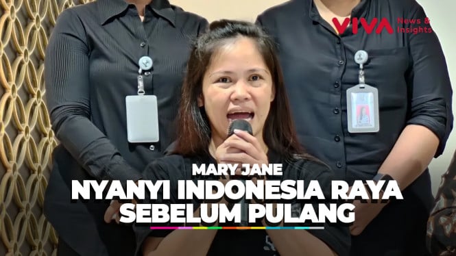 Pulang Kampung ke Filipina, Terpidana Mati Mary Jane Nyanyi