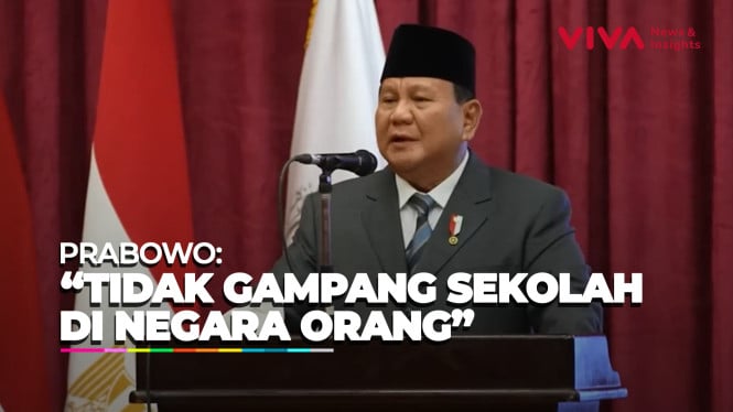 Riuh Mahasiswa Kairo Saat Prabowo Bicara Aparat