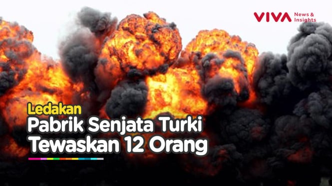 12 Orang Tewas saat Ledakan di Pabrik Senjata Turki