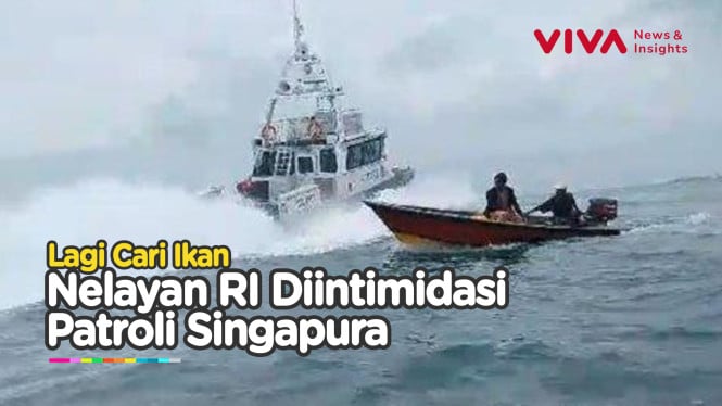 Polisi Laut Singapura Intimidasi Nelayan Indonesia