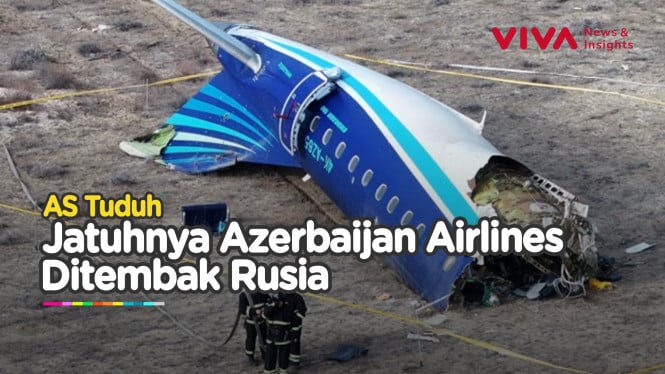 AS Sebut Pesawat Azerbaijan Jatuh Diserang Rusia