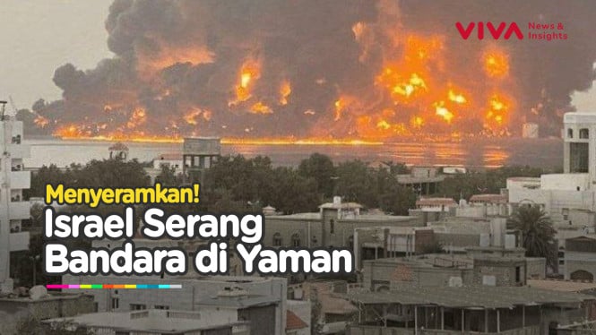 Israel Serang Secara Brutal Bandara Internasional Yaman