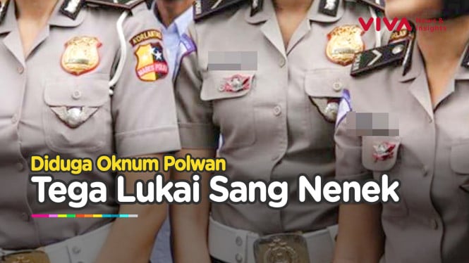 Citra Kepolisian Tercoreng! Oknum Polwan Tega Aniaya Nenek