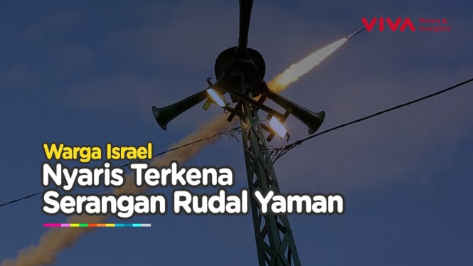 Warga Israel Kocar-kacir Dengar Sirine Serang Rudal Yaman