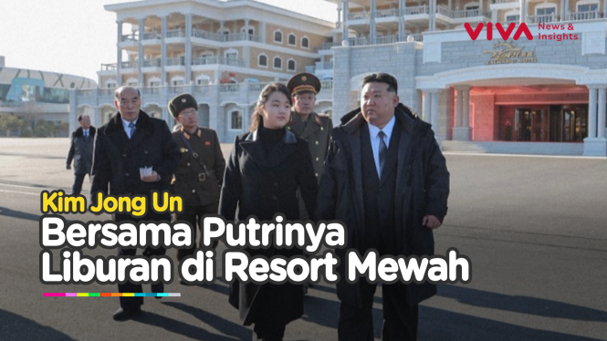 Kim Jong Un Bersama Putrinya Visit Resort Mewah