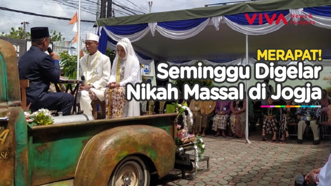 Kemenag Gelar Nikah Massal Gratis, yang Mau Nikah Merapat!